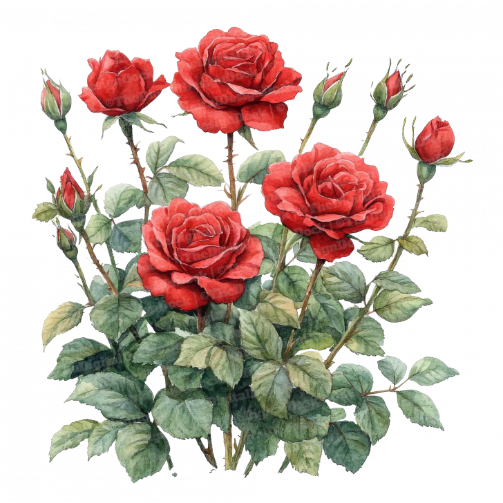 Click to water the Red Rose!